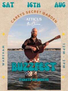 I’m excited to be bringing my music to BuzzFest 2025 at the magical Careys Secret Garden, a celebration of bees, honey, and all things pollination 🐝🌱🌻